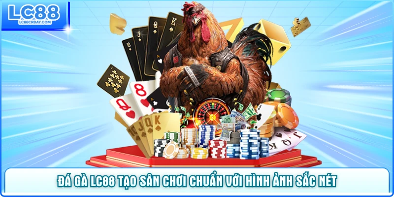 Đá gà LC88 tạo sân chơi chuẩn với hình ảnh sắc nét