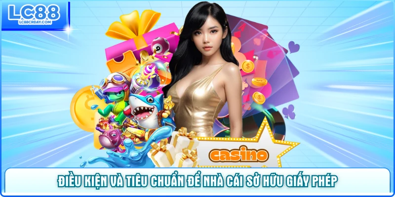 Điều kiện và tiêu chuẩn để nhà cái sở hữu giấy phép hoạt động