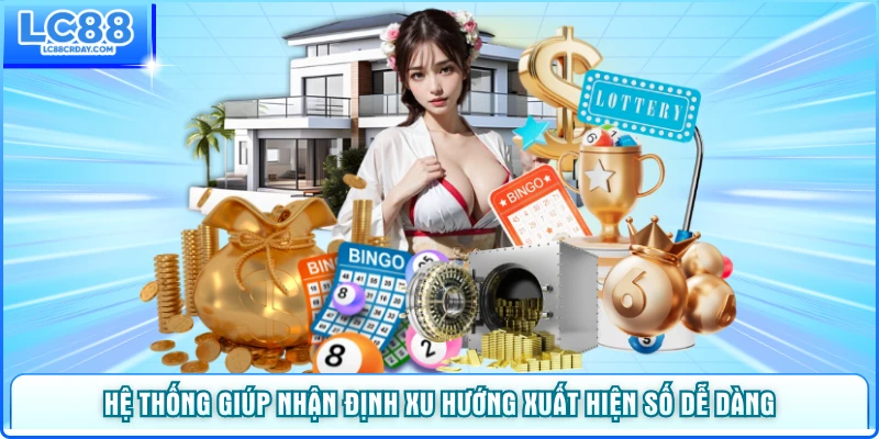 Hệ thống giúp nhận định xu hướng xuất hiện số dễ dàng